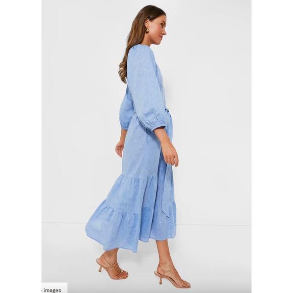 Tuckernuck Chambray Lyles Dress Sz 3XL - Picture 4 of 7